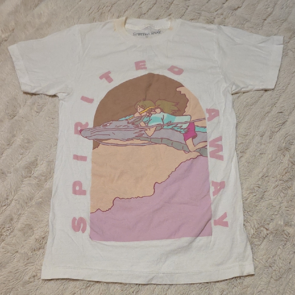 Her Universe Spirited Away White and Pink T-Shirt
